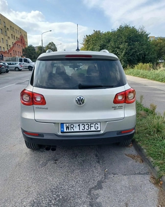 Volkswagen Tiguan cena 41500 przebieg: 223000, rok produkcji 2011 z Radom małe 211